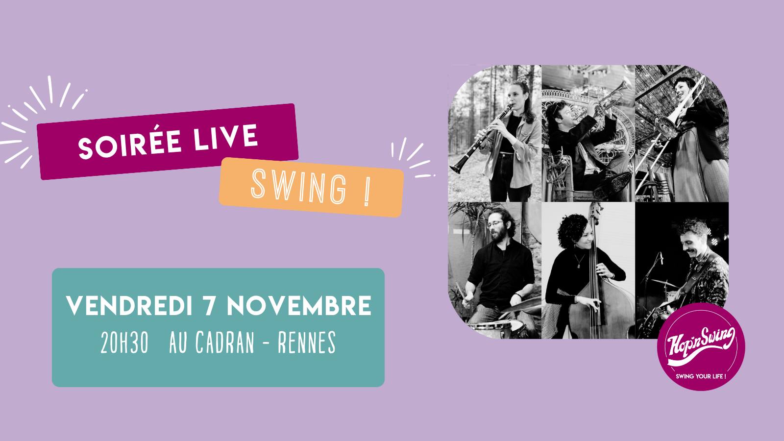 Soirée Swing avec Mystery Swing Band