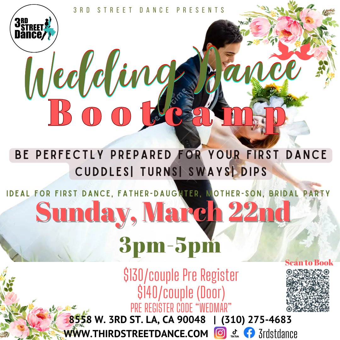 Wedding Dance Bootcamp 3rd Street Dance