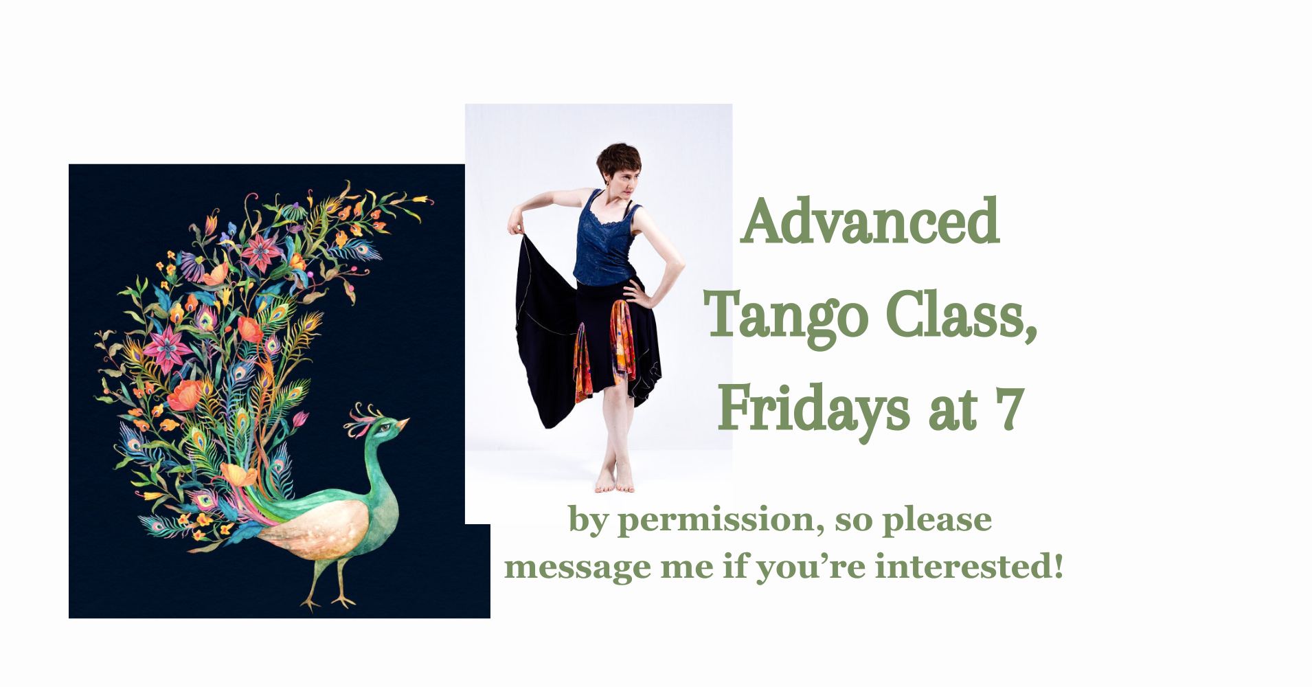 Advanced Tango Class Taught by Rebecca: weird walkways & underused sacadas