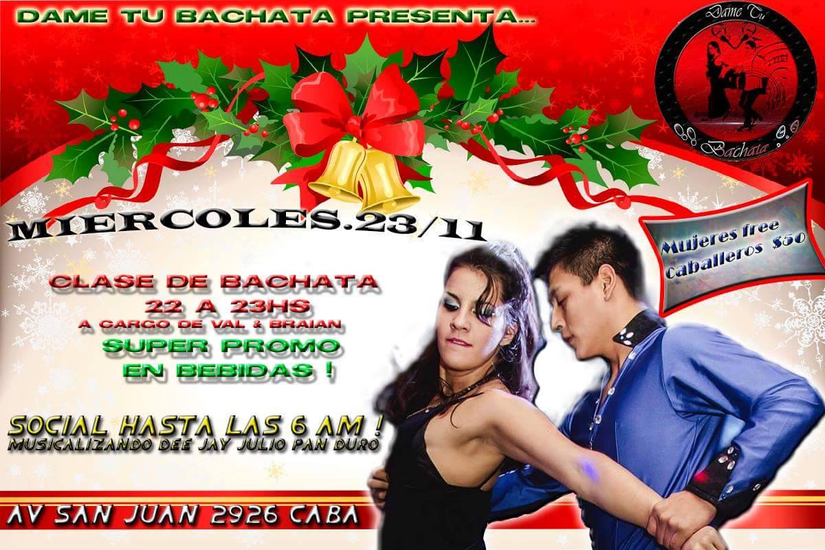 DAME TU BACHATA - ESPECIAL MIERCOLES NAVIDEÑO