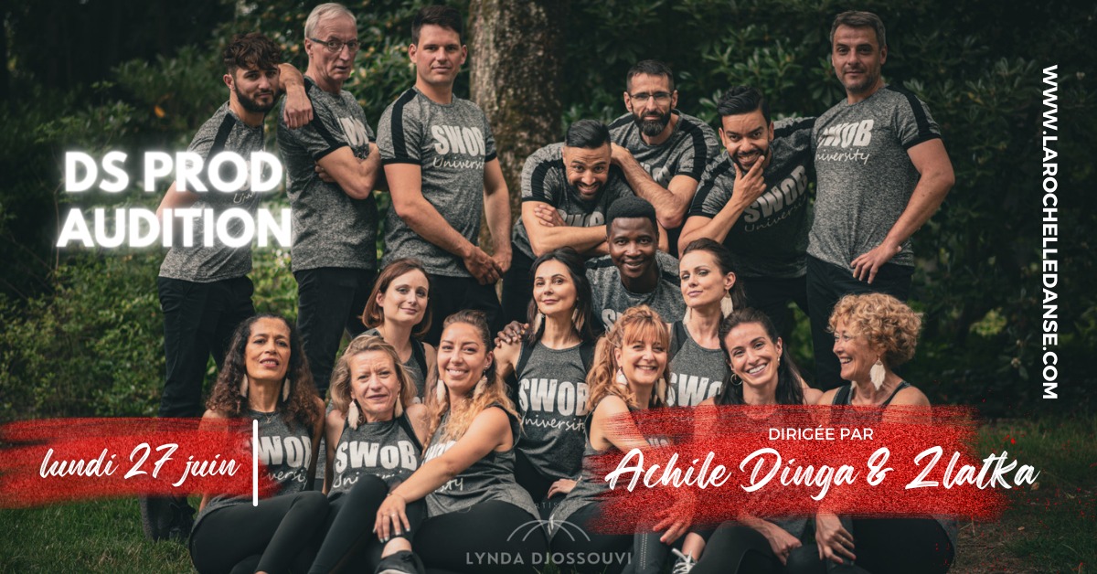 Auditions DS Prod Latin Dances avec Achile Dinga & Zlatka à La Rochelle