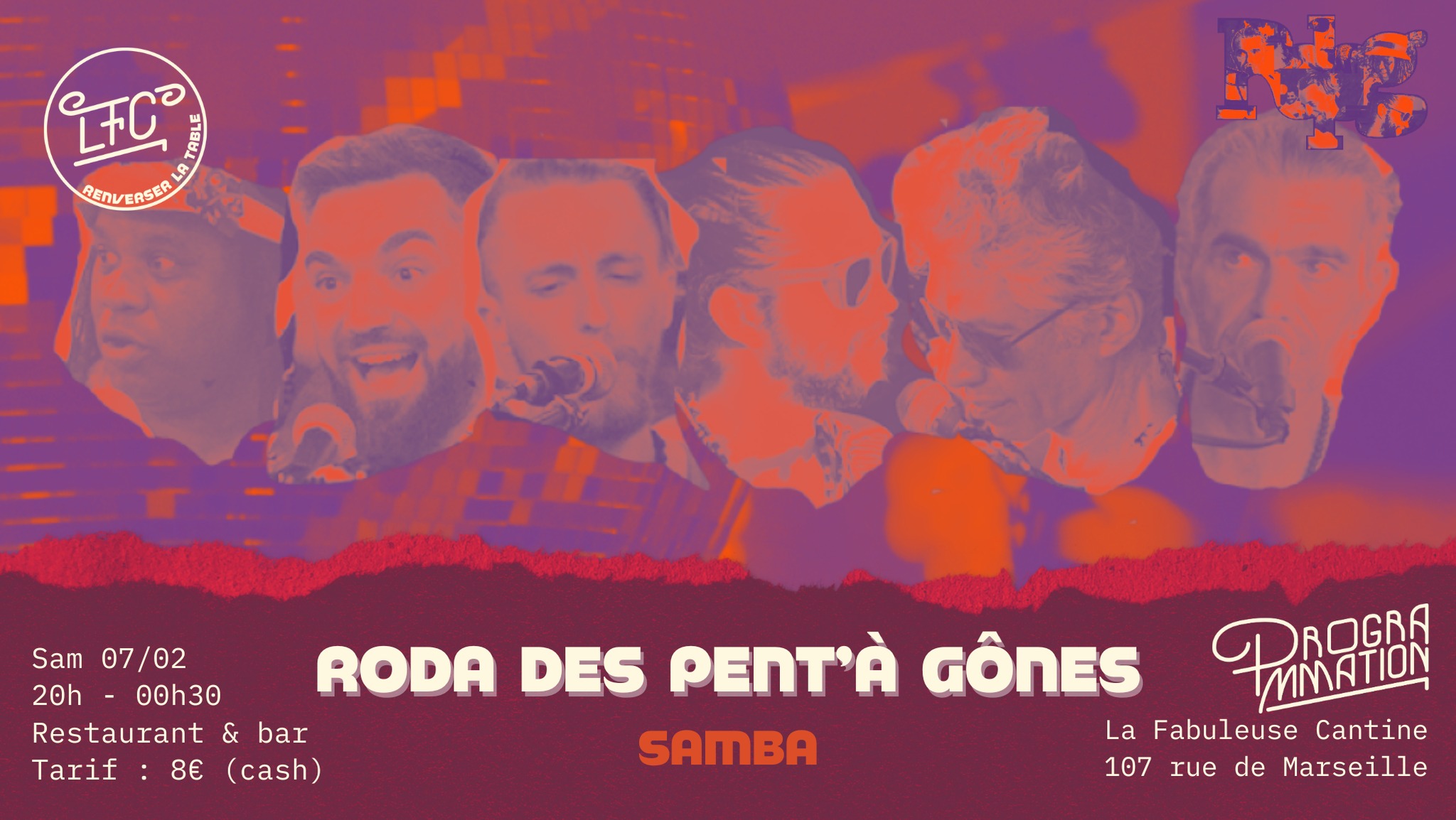 Roda des Pent' à Gônes - Samba
