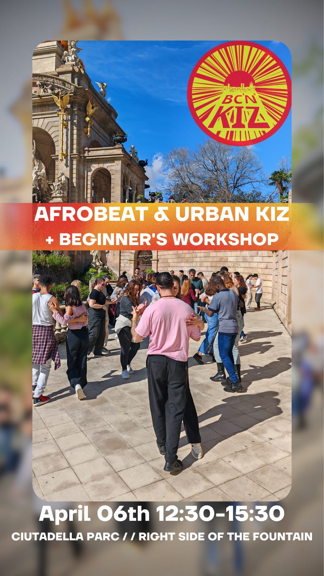 BC'N' kiz Sunday's event Afrobeats and UrbanKiz