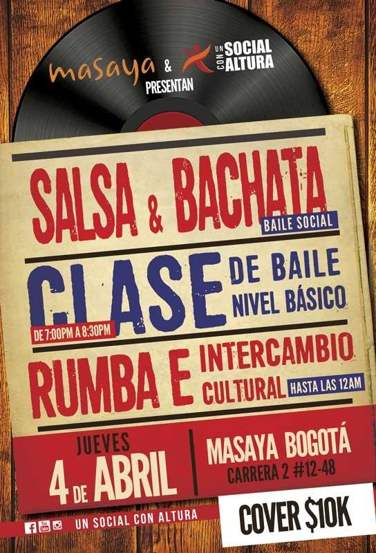 Baile Social (Salsa y Bachata) Incuba