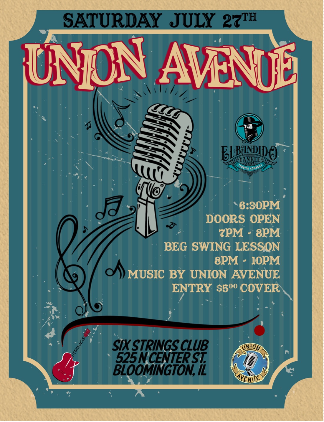 Swing Dancing Night with Union Avenue at Six Strings!!!