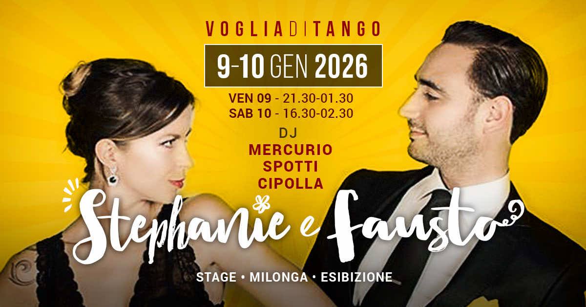 Milonga , Stage e Show F. Carpino e S.Fesneau Tdj Spotti- Cipolla-Mercurio