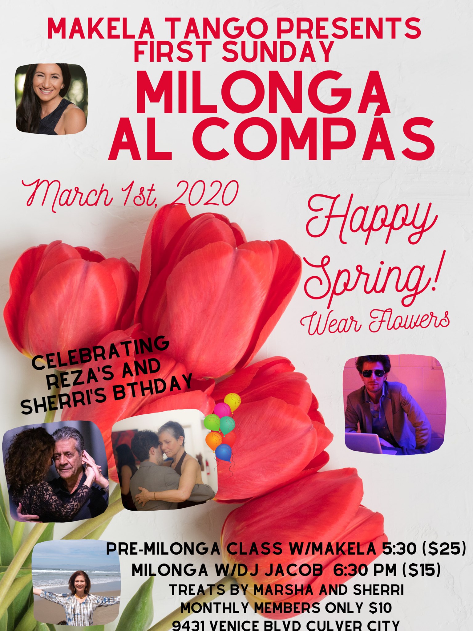First Sunday Milonga "Al Compás". DJ Jacob