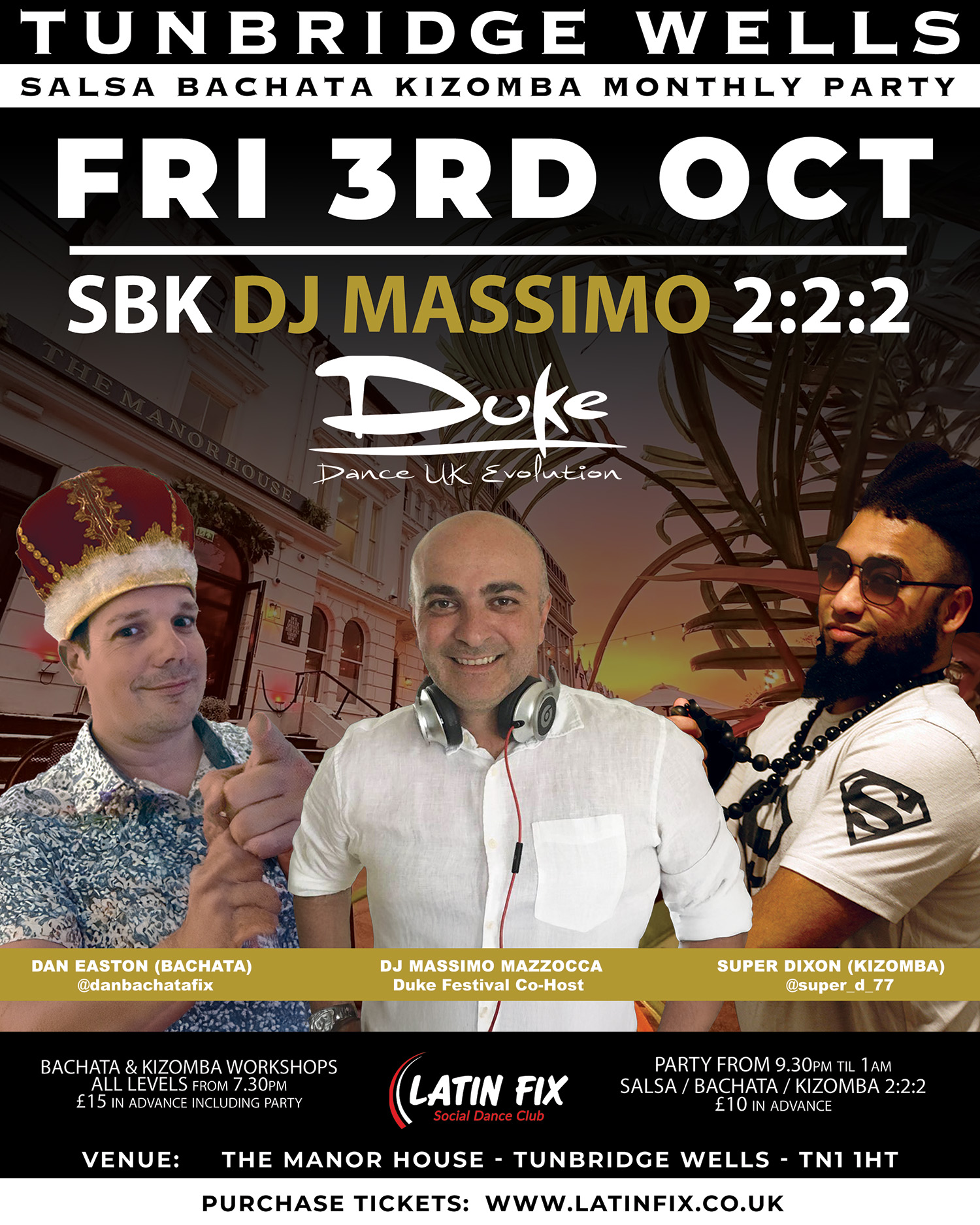 ⭐️ Latin Fix SBK 2:2:2 Monthly Party DUKE FESTIVAL PROMO PARTY ⭐️