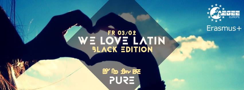 WE love LATIN Black Edition x PURE CLUB w. DJ Renos