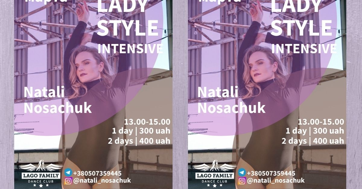 Timba Lady style 13-14 March