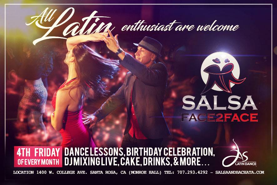 Salsa Face2Face 4th Friday of the month