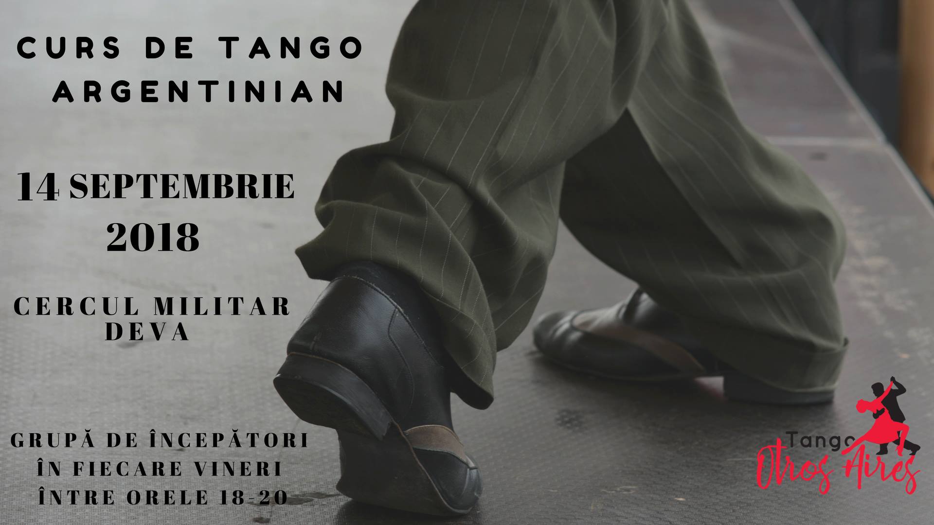 Curs de tango argentinian - nivel incepator