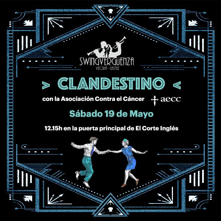 Clandestino Swingvergüenza con AECC