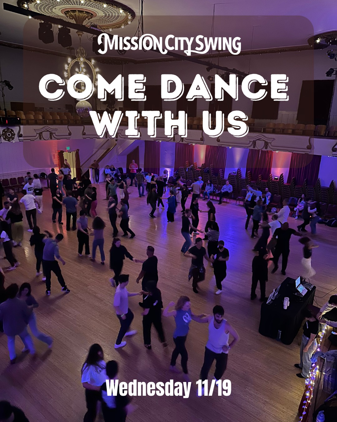 Mission City Swing: 2nd week of the class series!
