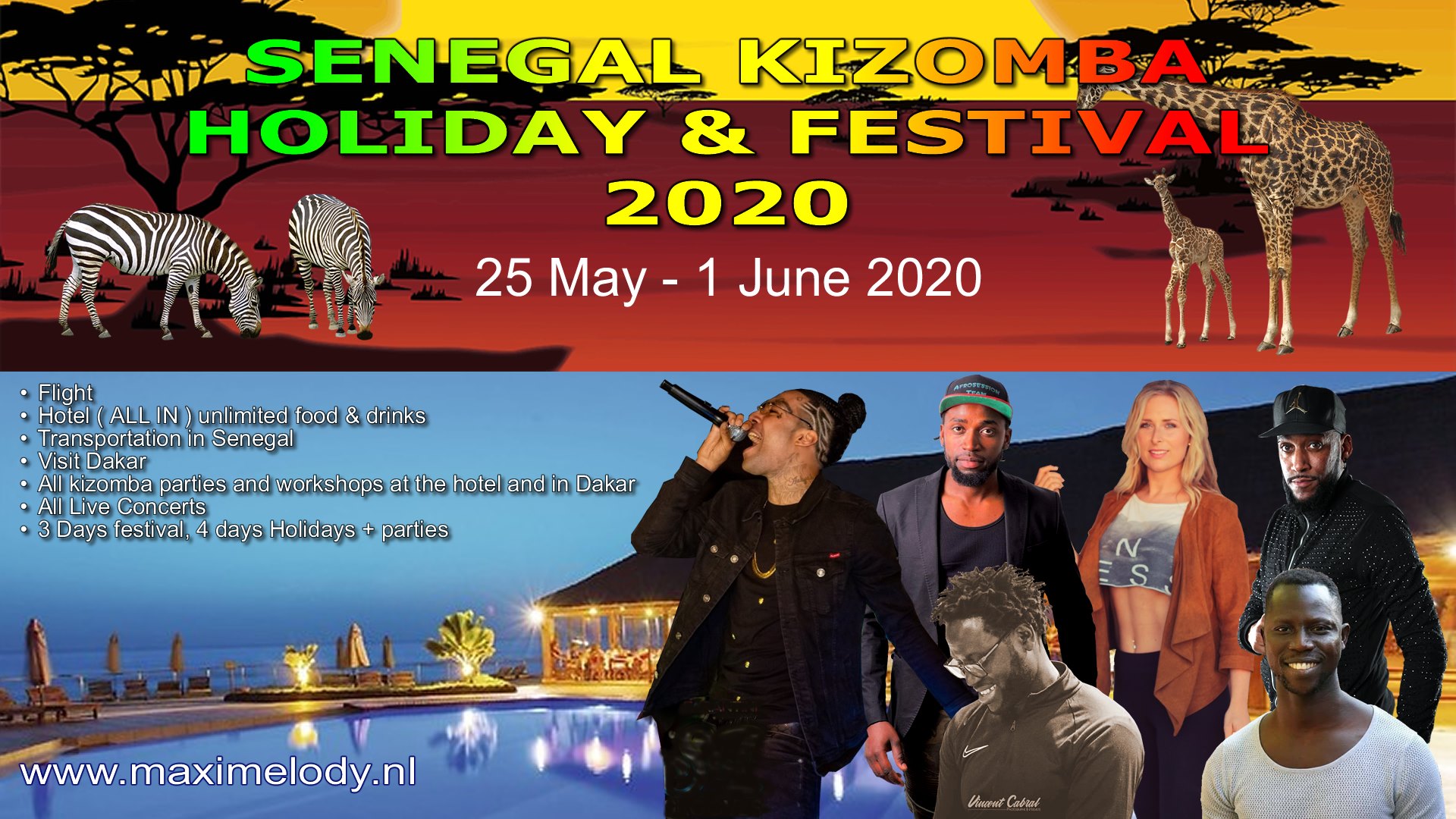 ☆Senegal Dakar Somone Kizomba Holiday Festival 2020☆