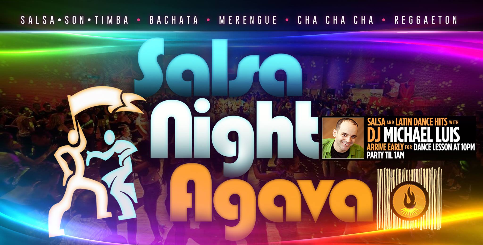 SALSA NIGHT AGAVA Dance Lesson & Party with DJ Michael Luis