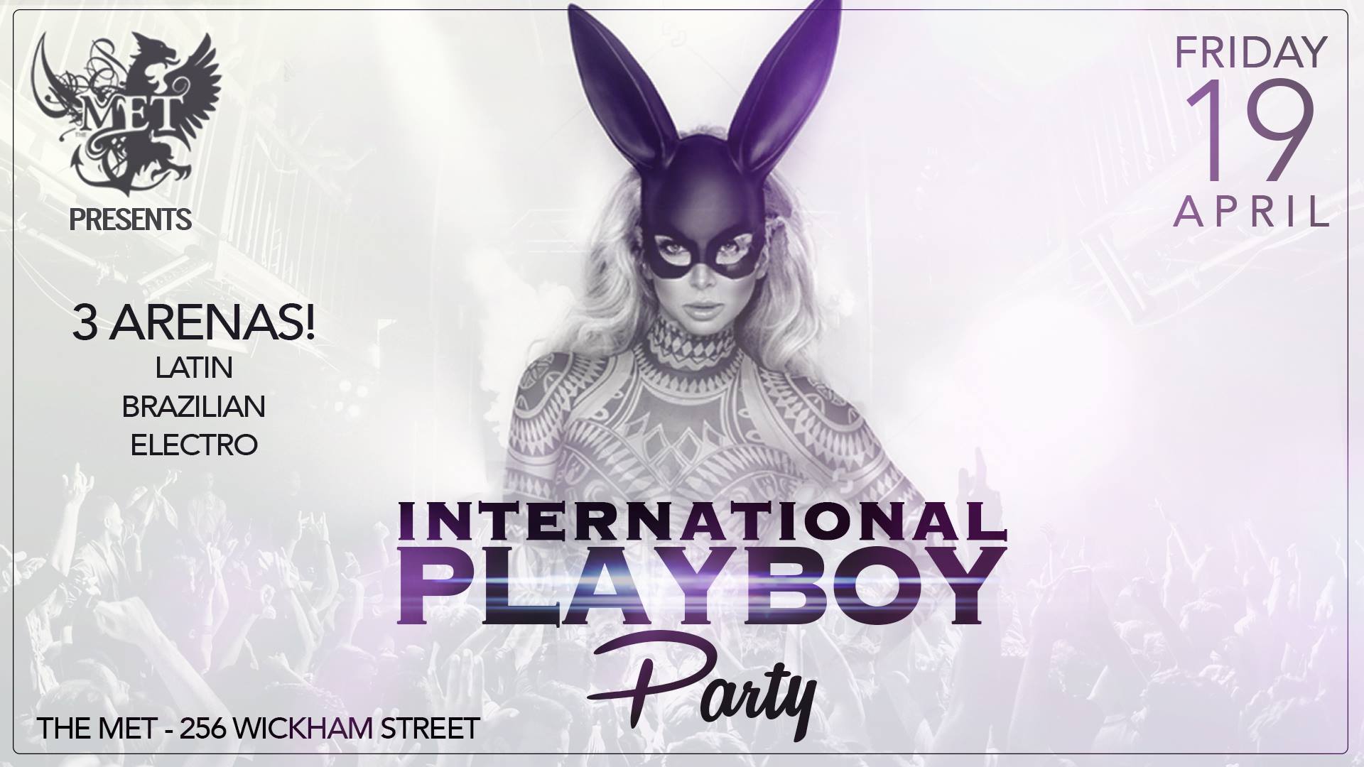 ★International Playboy party at the MET Friday APRIL 19th 2019★