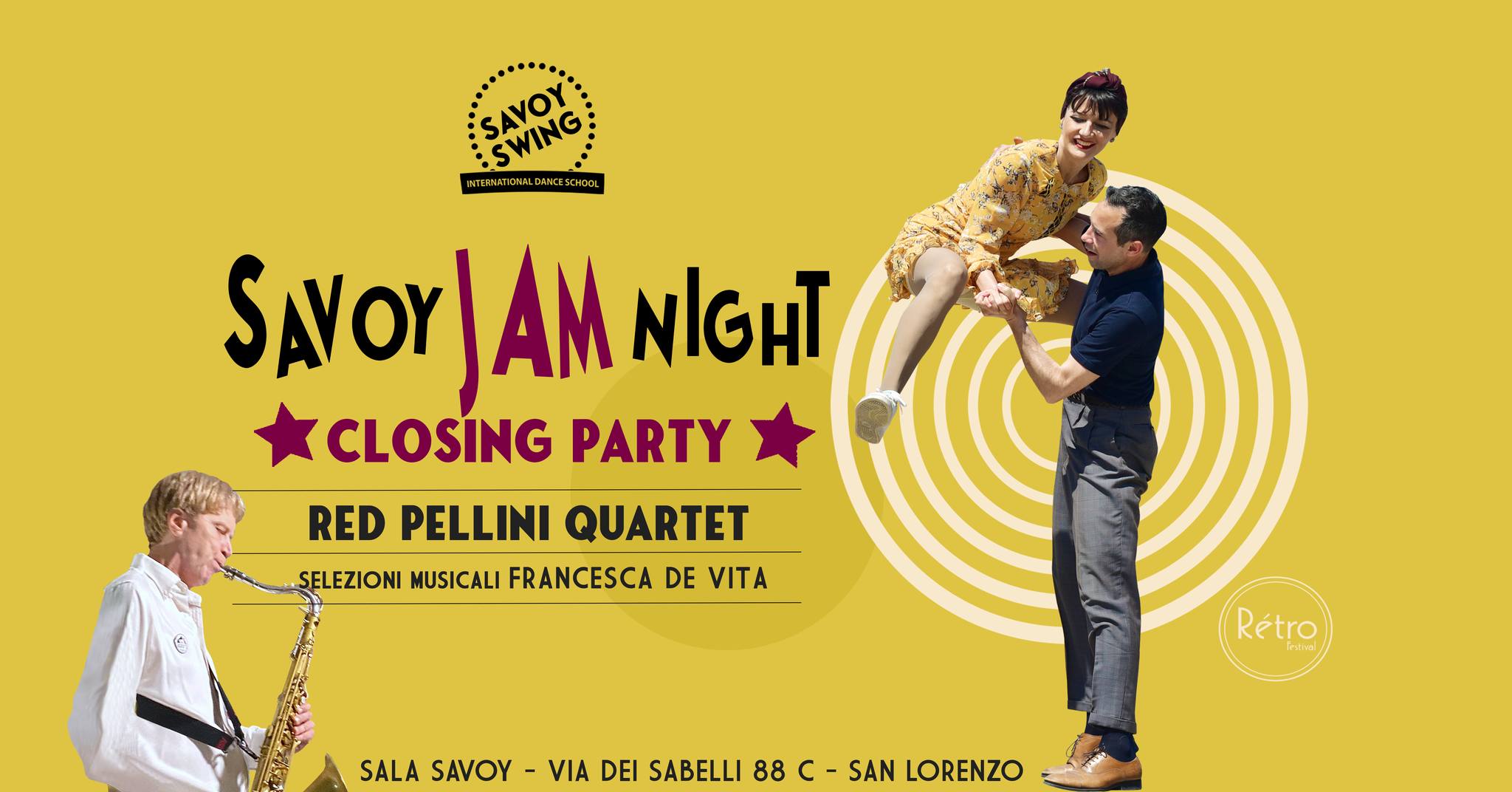 SAVOY JAM NIGHT- CLOSING PARTY
