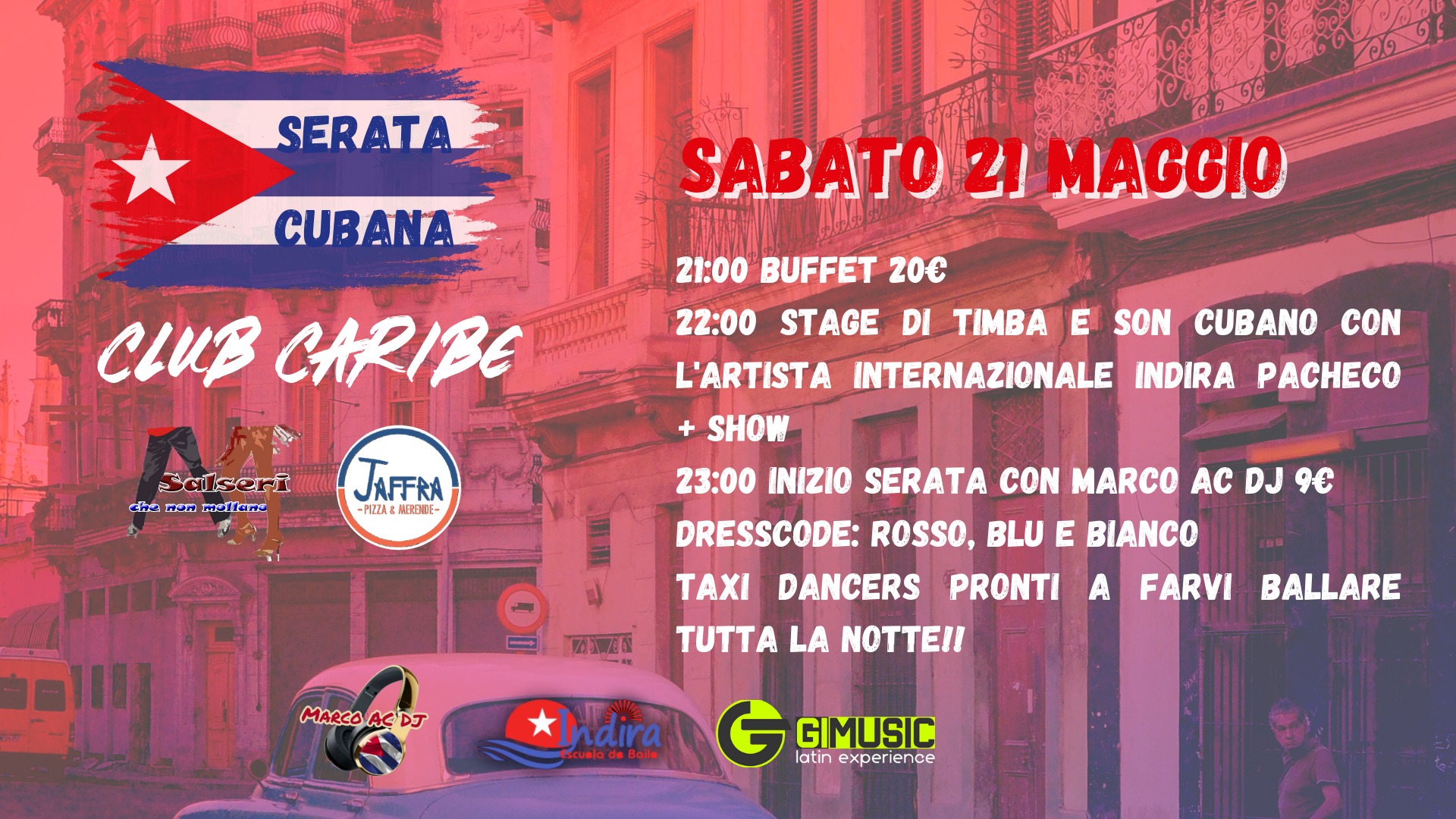 Gruppo SCNM al Club Caribe Sabato 21 Maggio