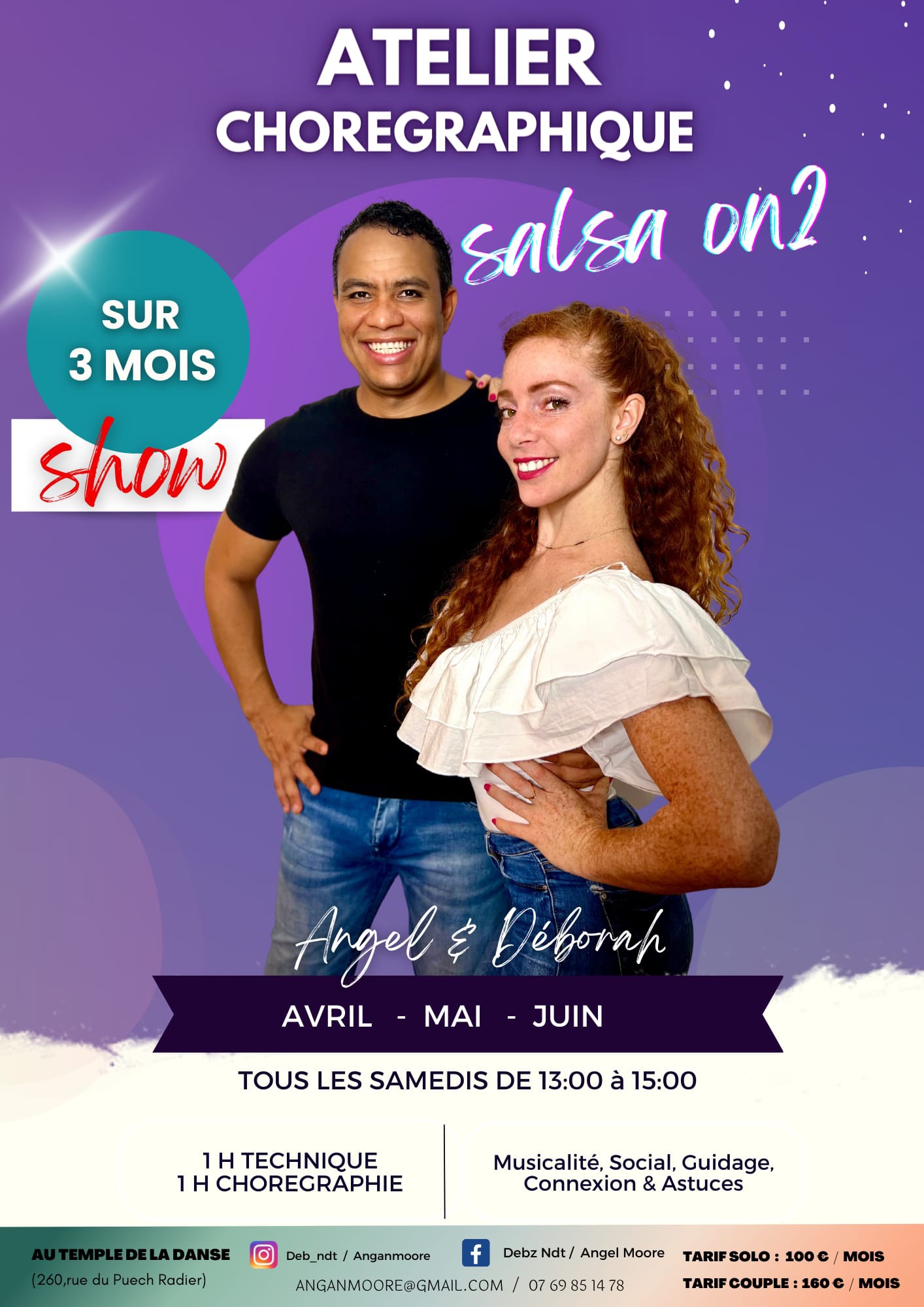 Atelier Chorégraphie Salsa ON 2 Deborah & Angel