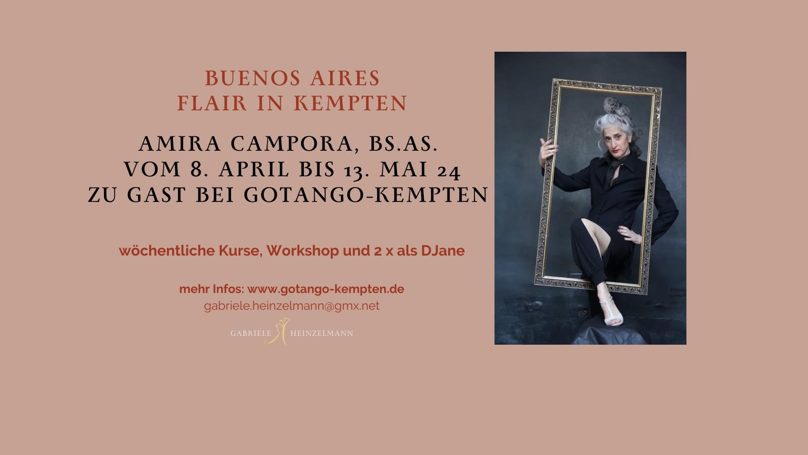 AMIRA CAMPORA, Bs. As. in Kempten - Intensiv-Seminare und mehr