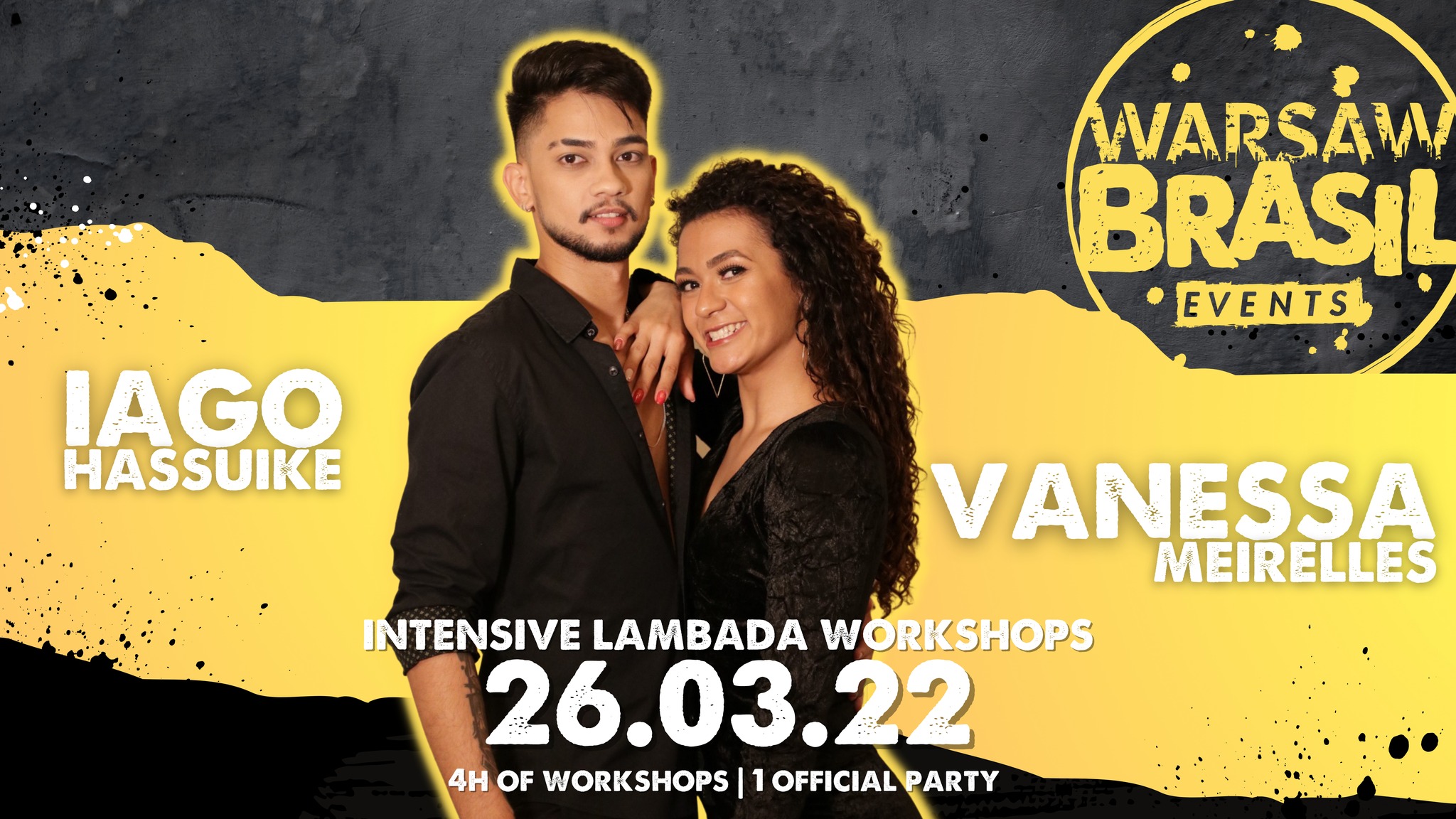 INTENSIVE LAMBADA WORKSHOPS WITH IAGO&VANESSA, 26.03.22