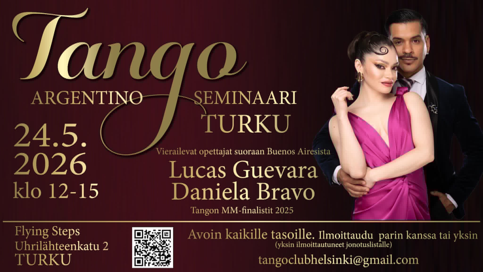 TANGO ARGENTINO -SEMINAARI Turussa
