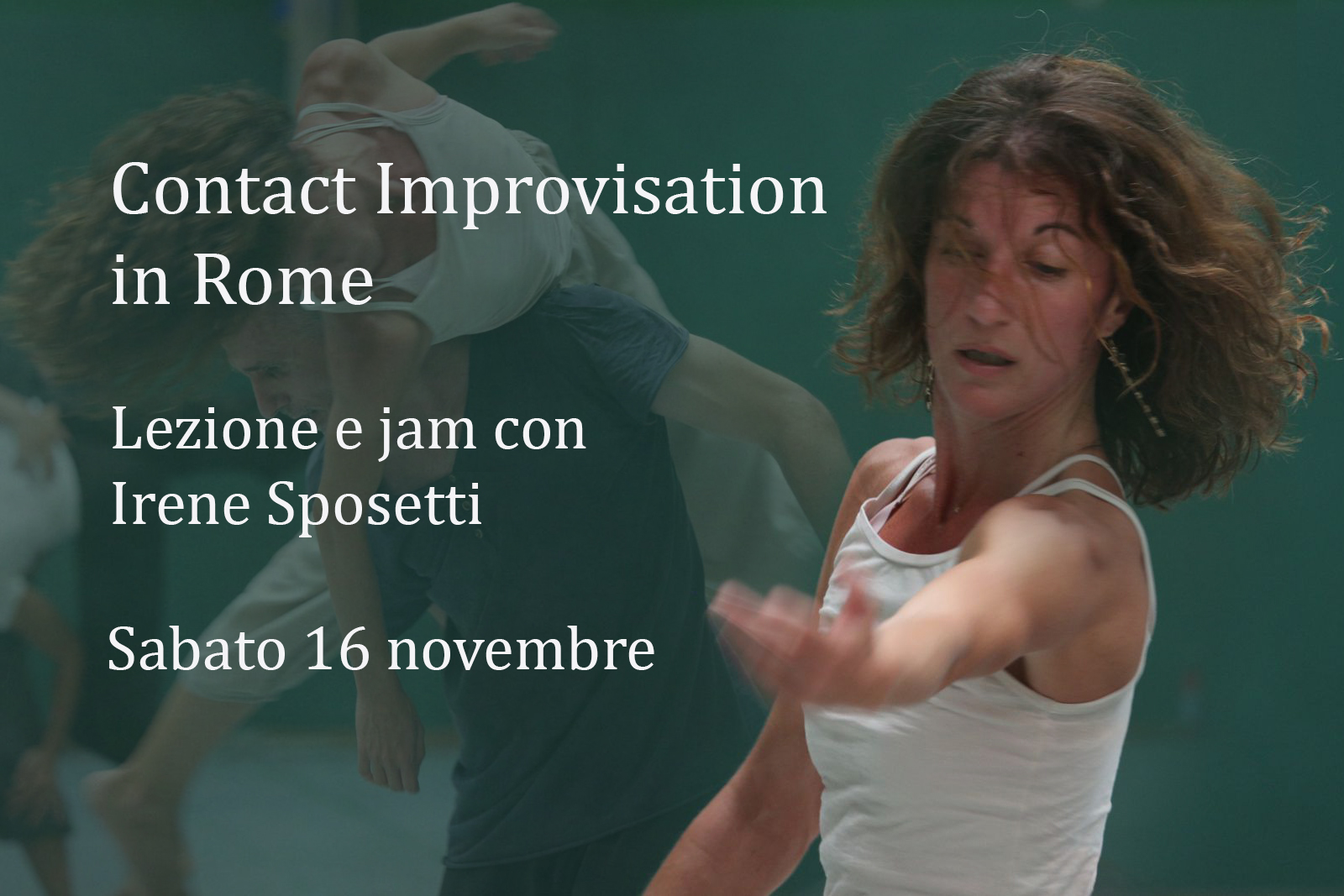 Contact Improvisation in Rome with Irene Sposetti