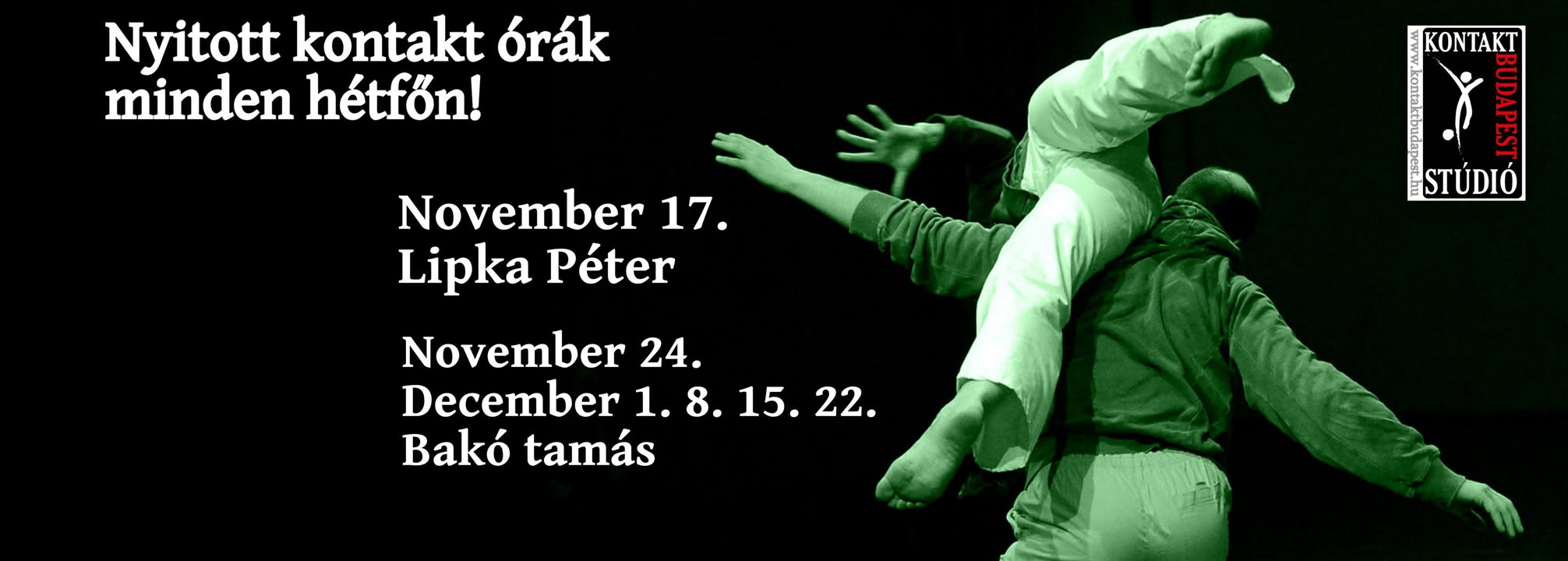 Nyitott kontakt órák Bakó Tomival!