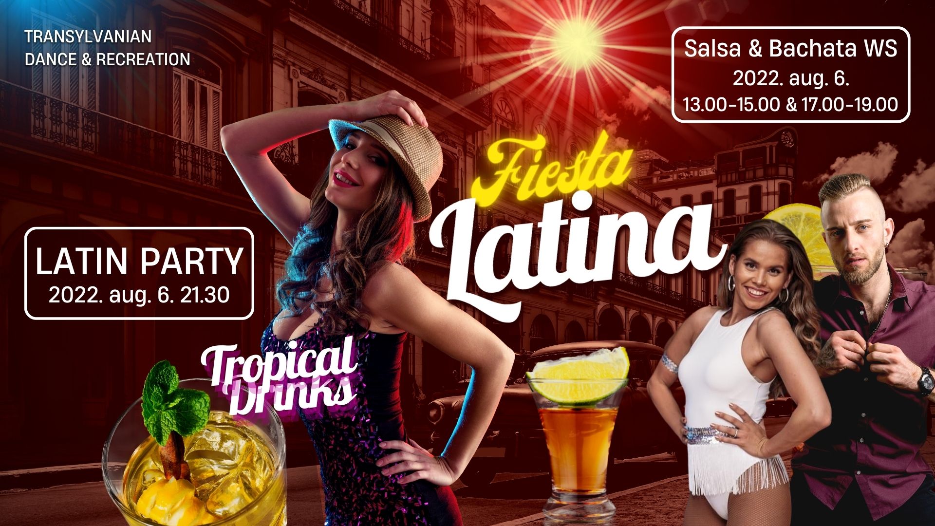 Csíki Latin Fiesta Salsa - Bachata WS & Party