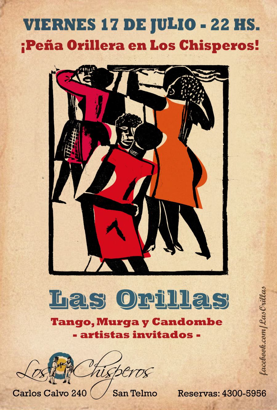 ¡Peña Orillera en Los Chisperos! ¡Edición Carnaval de Invierno!