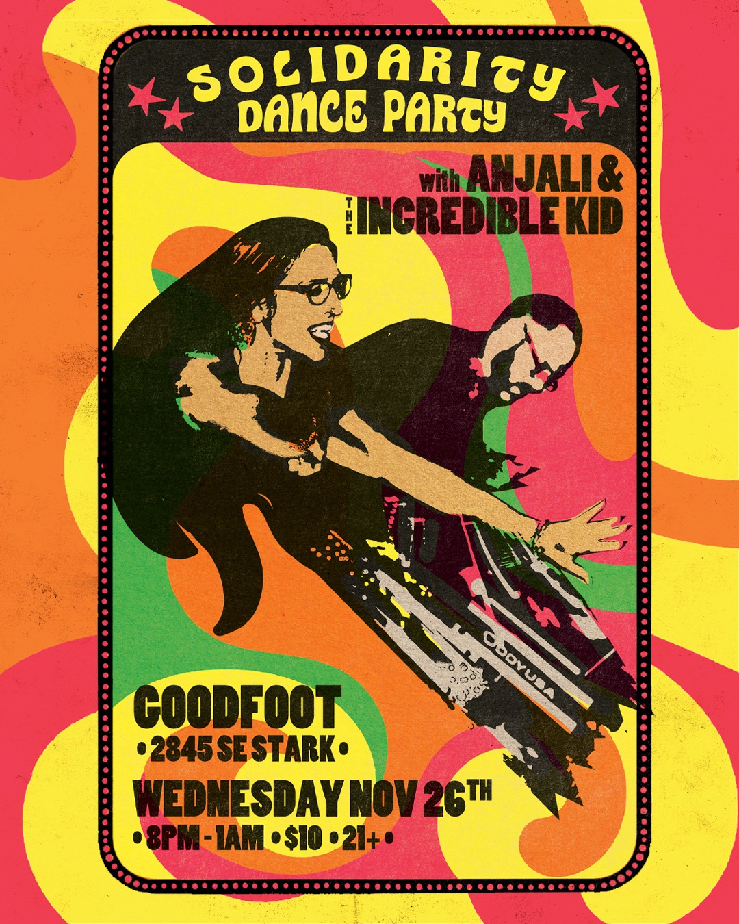 Solidarity Dance Party with DJ Anjali and The Incredible Kid