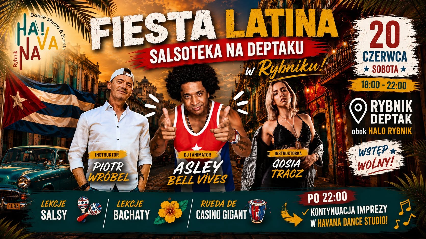 SALSOTEKA NA DEPTAKU RYBNIK HAVANA DANCE STUDIO