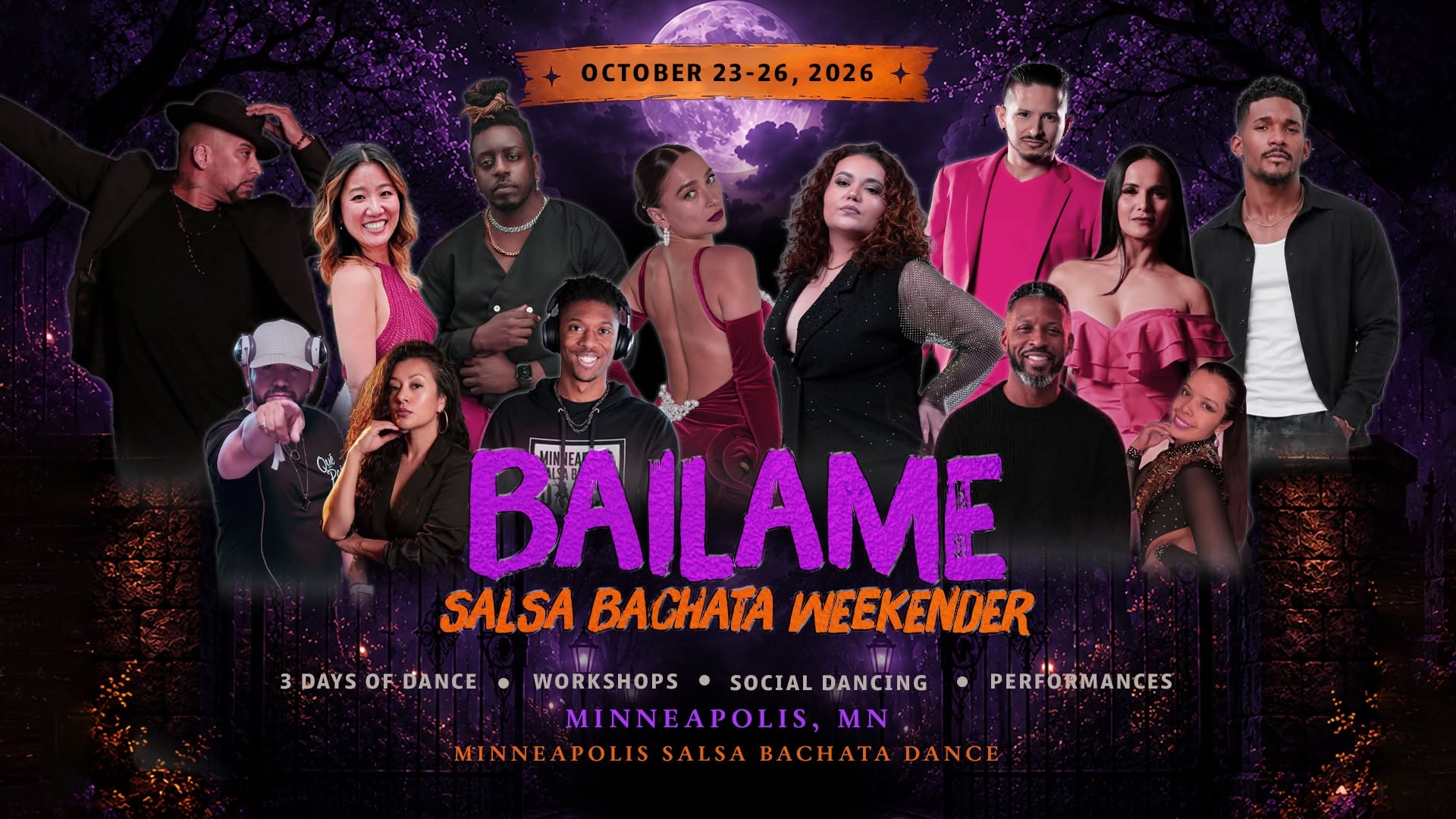 BAILAME SALSA BACHATA WEEKENDER