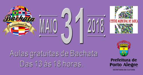 International Bachata Day - Porto Alegre RS (aulas gratuitas)