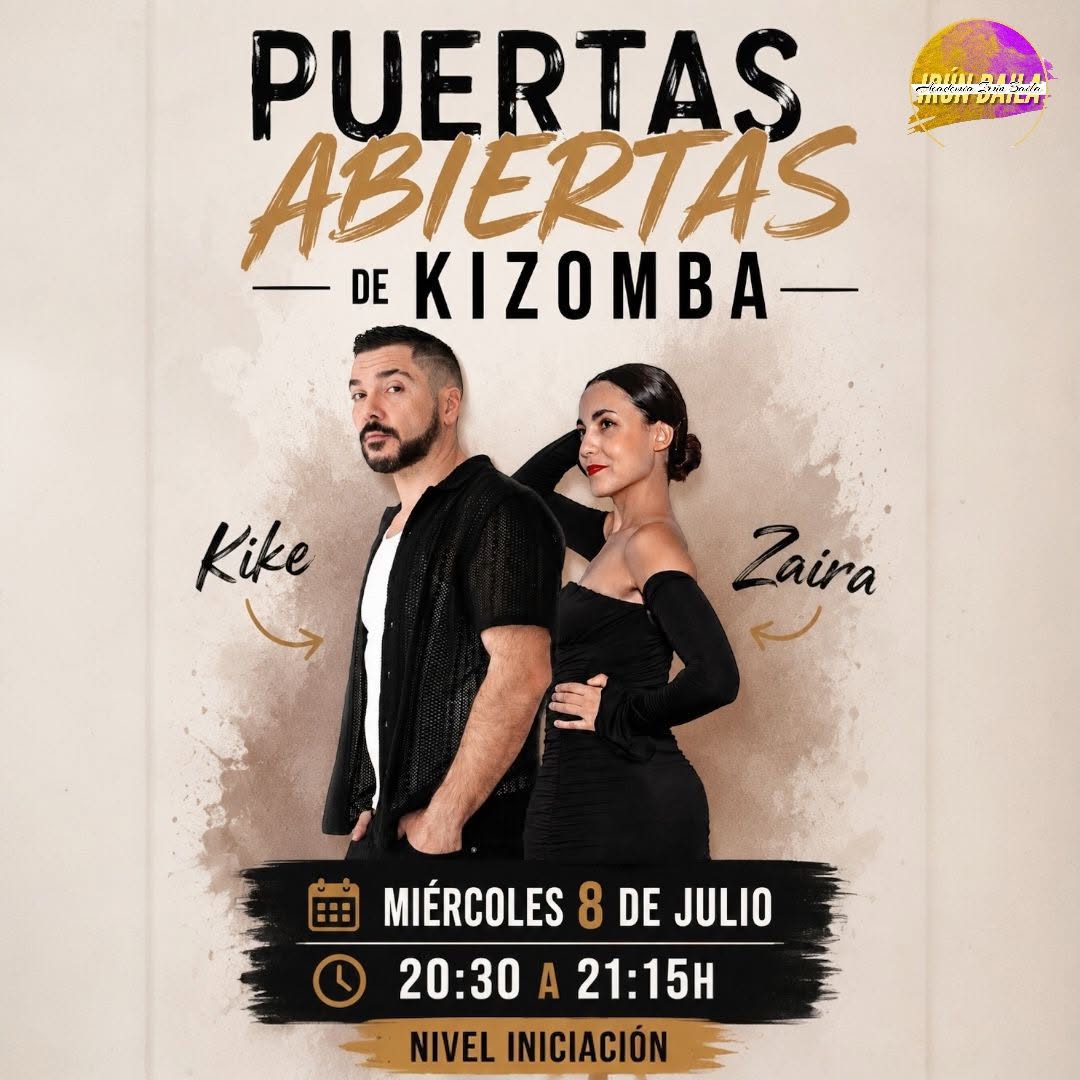Puertas abiertas de Kizomba en Academia Irún Baila