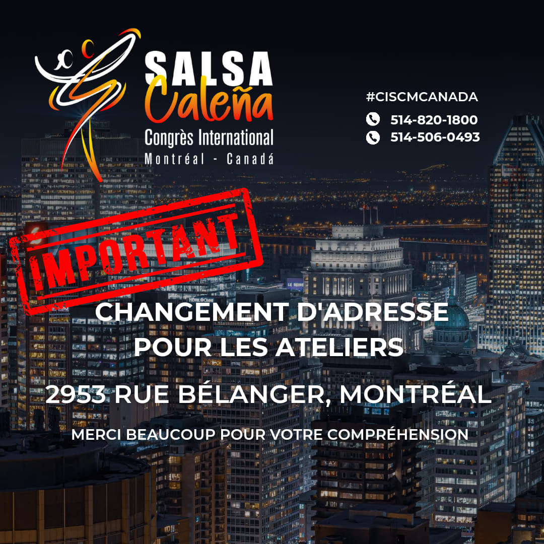 1ER CONGRÈS INTERNATIONAL DE SALSA CALEÑA MONTRÉAL 2024