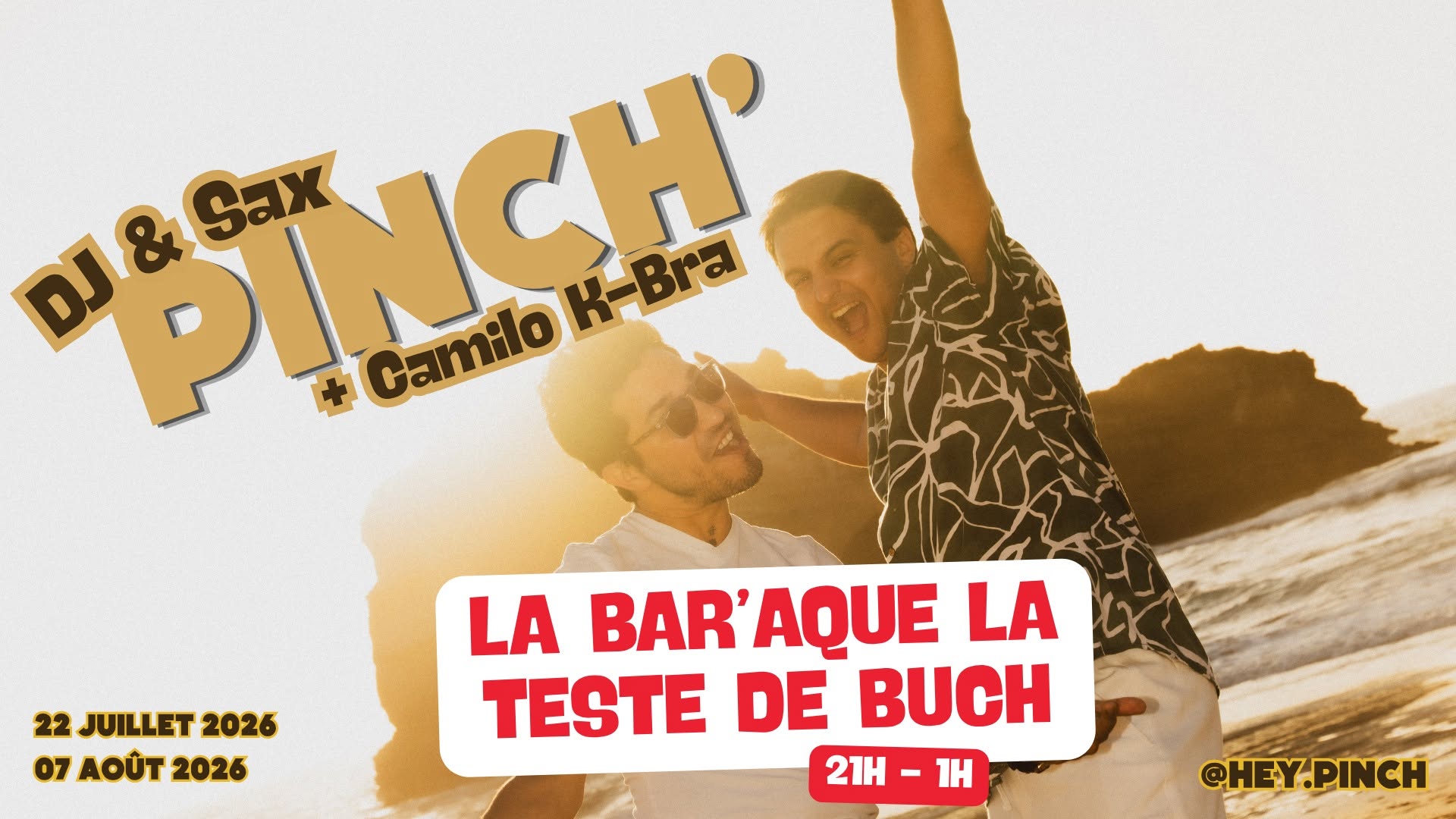 PINCH' - DJ Set à La BAR'Aque - Endless Summer Tour