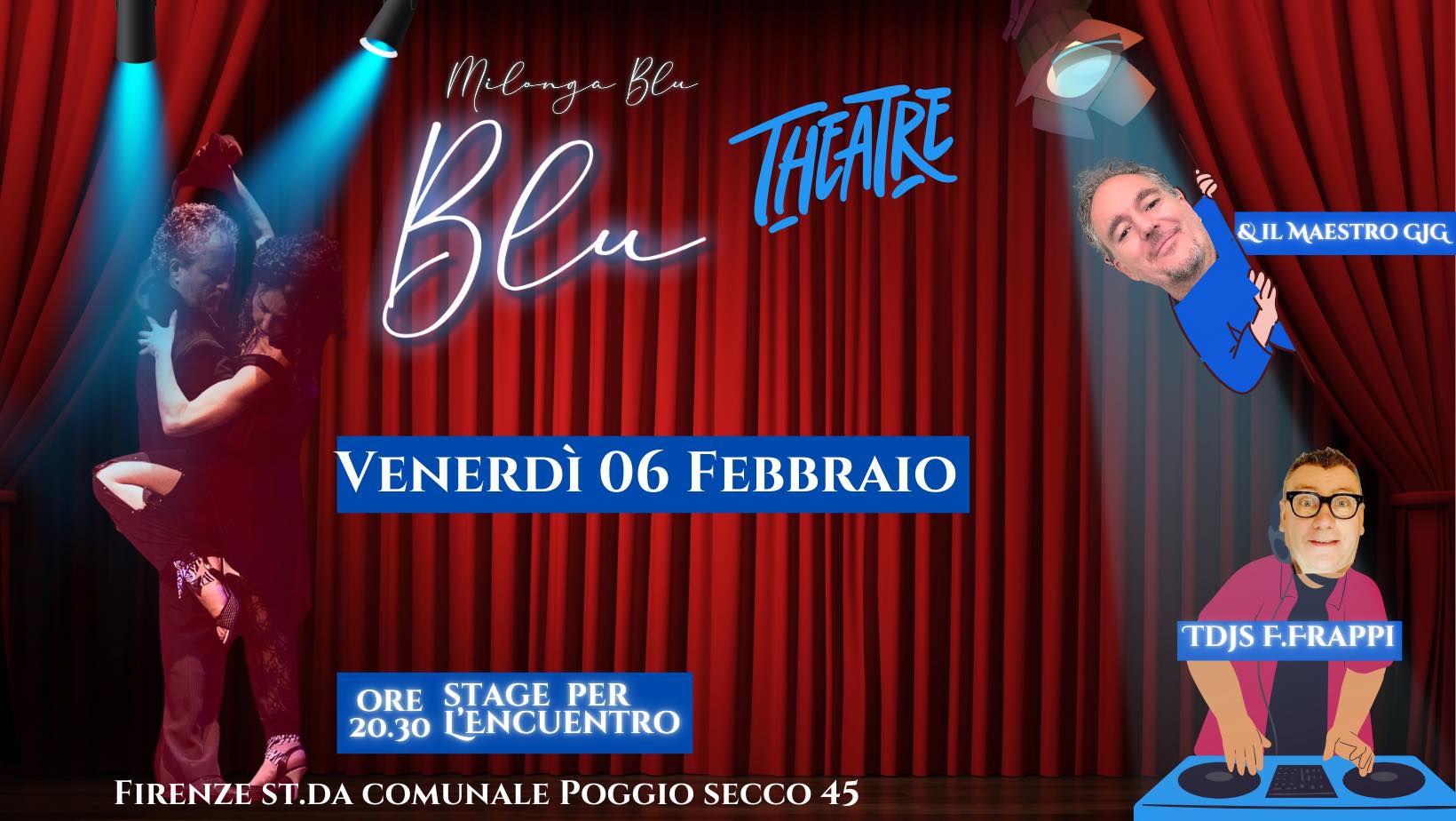 Milonga Blu Theatre con F.Frappi Tdj