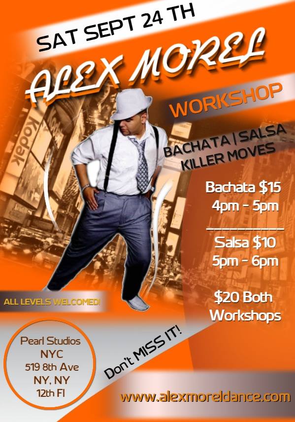 Sept NYC Bachata - Salsa Killer Moves Workshop