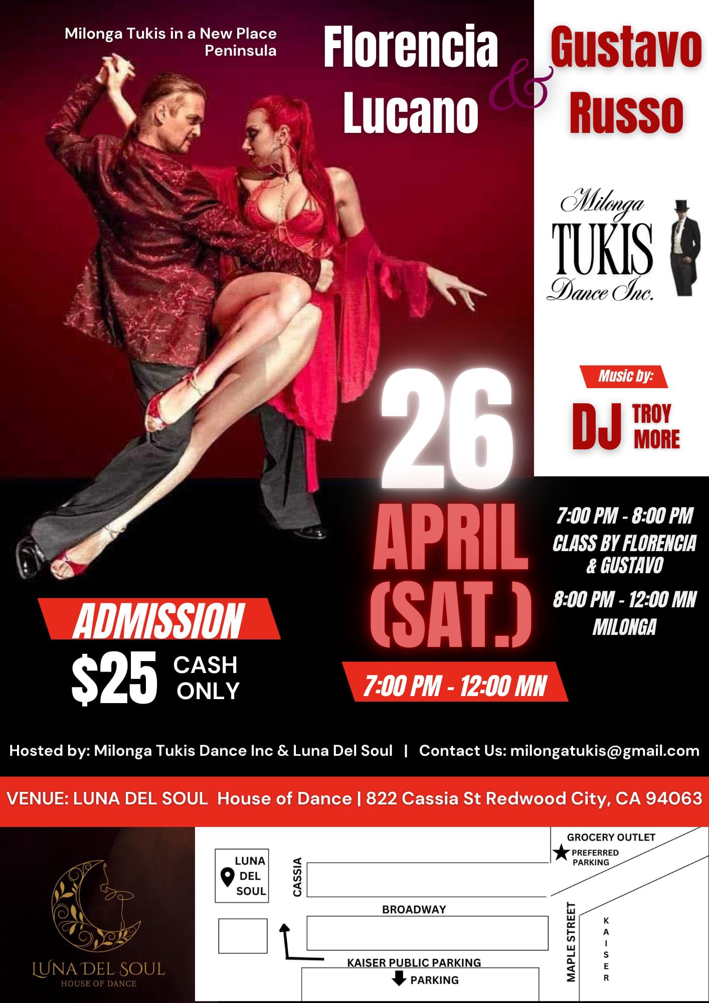 Milonga Tukis Florencia Lucano y Gustavo Russo
