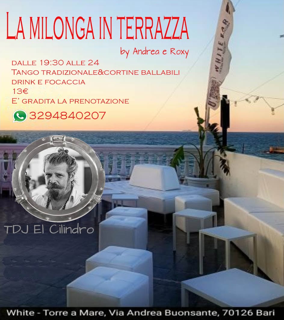 La milonga in terrazza