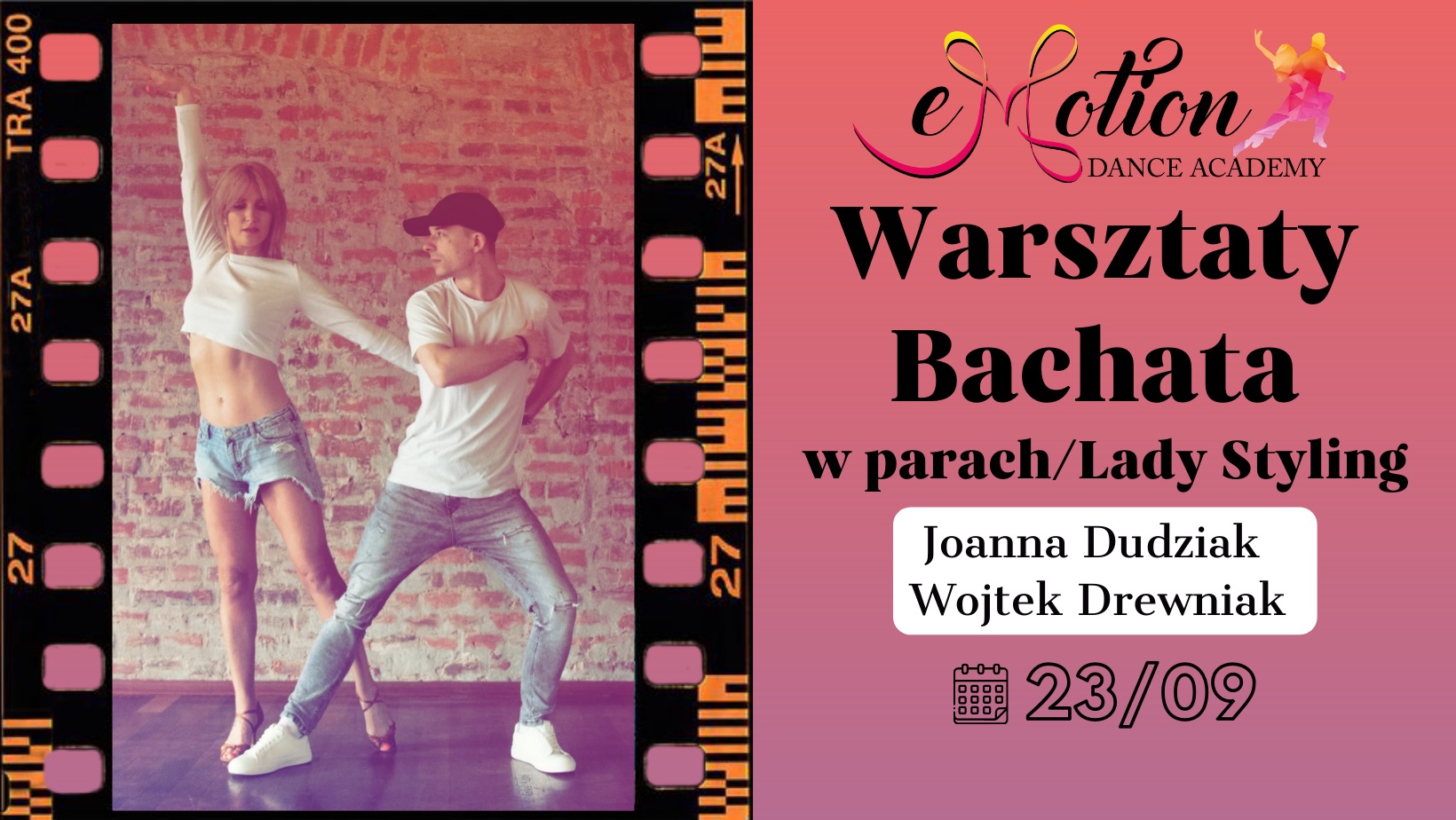 💃🏼Warsztaty Bachata w parach Lady Styling •Joanna Dudziak i Wojtek Drewniak•🔥