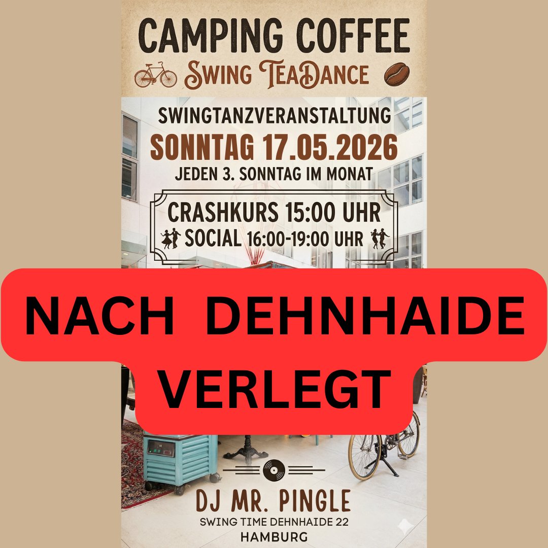 Camping Coffee Exil Swing Teadance