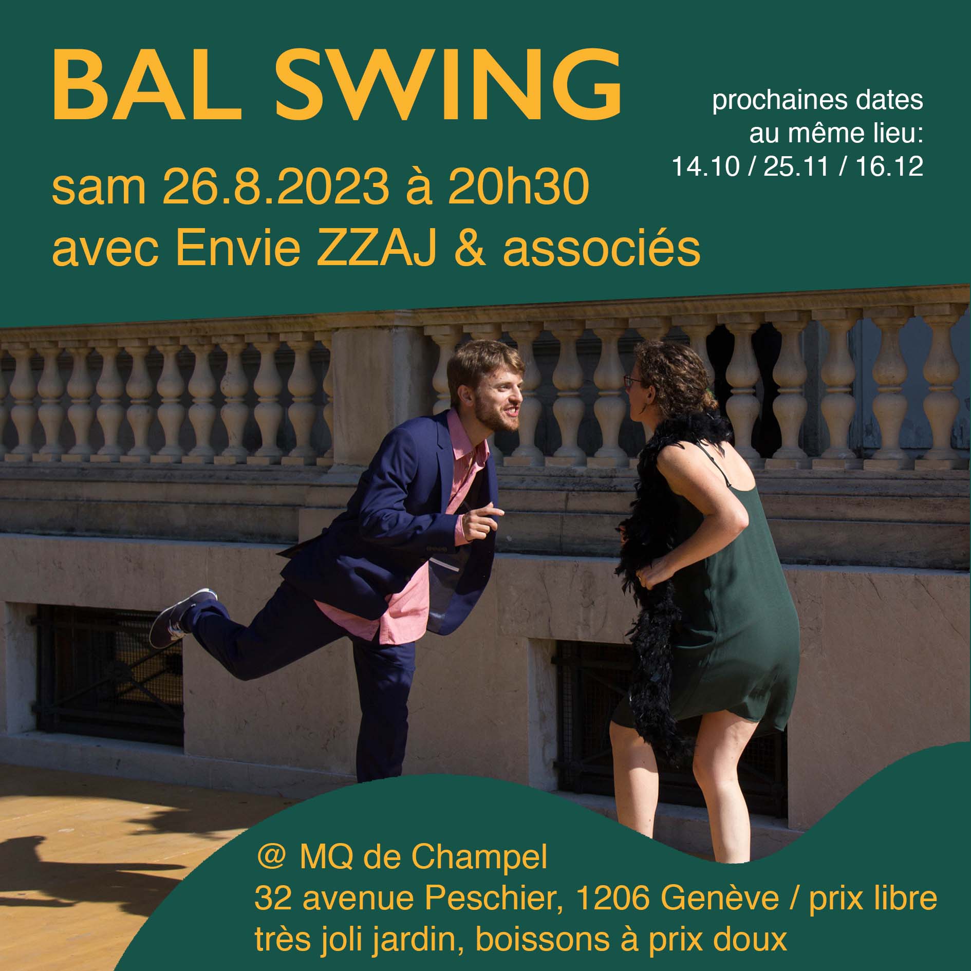 Bal swing avec Envie ZZAJ & associés