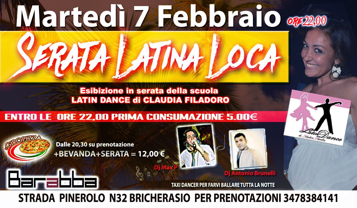 Serata latina loca
