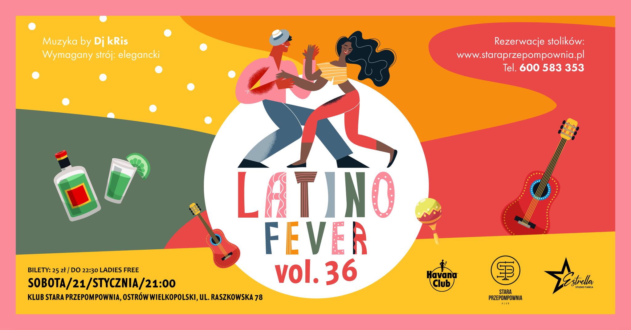 Latino Fever vol. 36 Salsa, Reggaeton, Bachata, Funky
