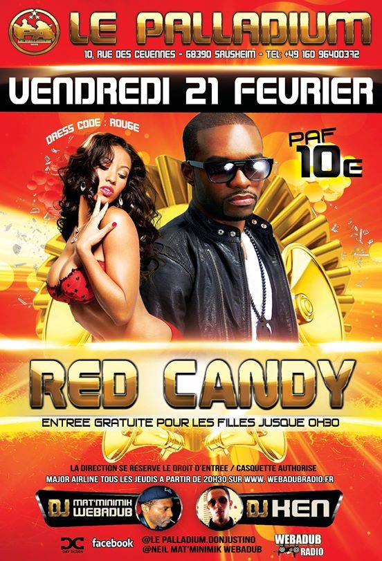 ★ ☆★ ☆★ ☆RED CANDY DJ KEN AU PALLADIUM★ ☆★ ☆★ ☆