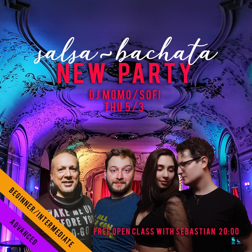NEO Salsa & Bachata Party with Djs Momo Sofi