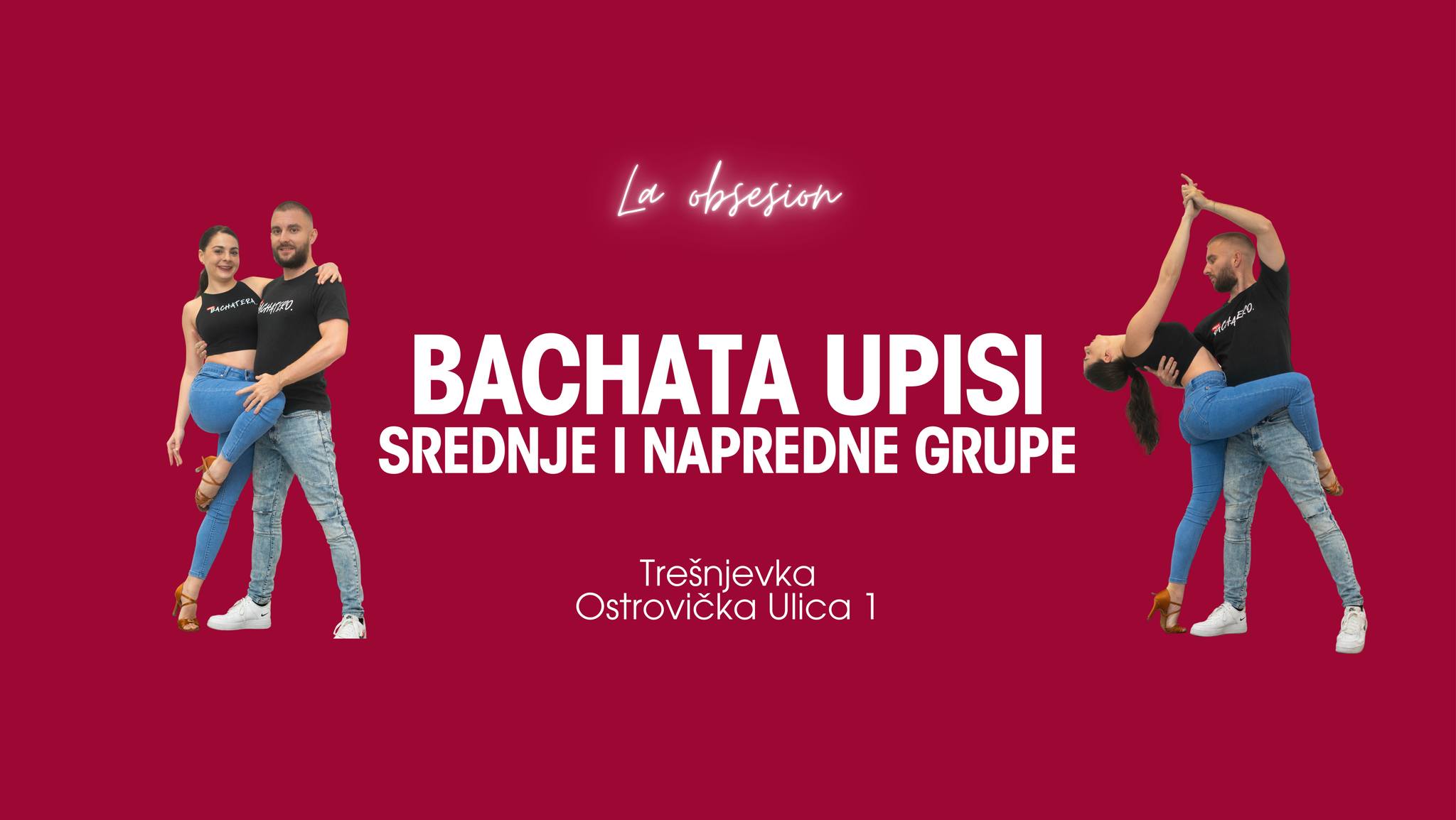 BACHATA UPISI - 2025. - Srednje i napredne grupe
